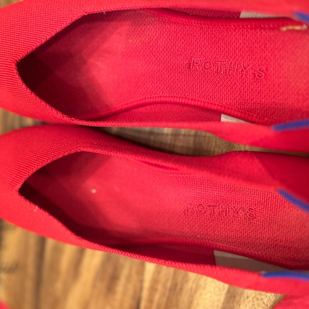Rothy's Bold Red Women's Flats